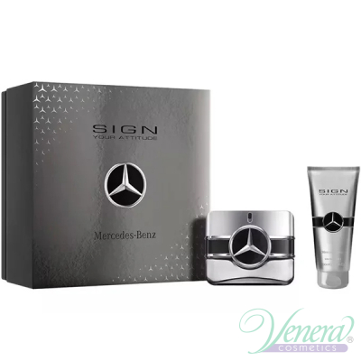 Mercedes-Benz Sign Your Attitude Комплект (EDT 100ml + SG 100ml) за Мъже Мъжки Комплекти